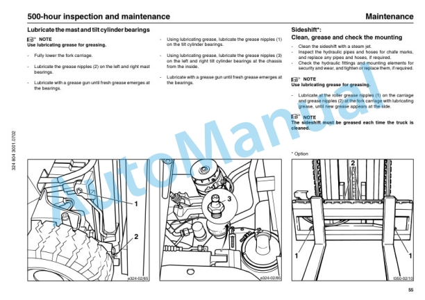 Linde 324-02 - E12, E15, E16 Operating Instructions SN 06.99 and up SN up to 12.07-3