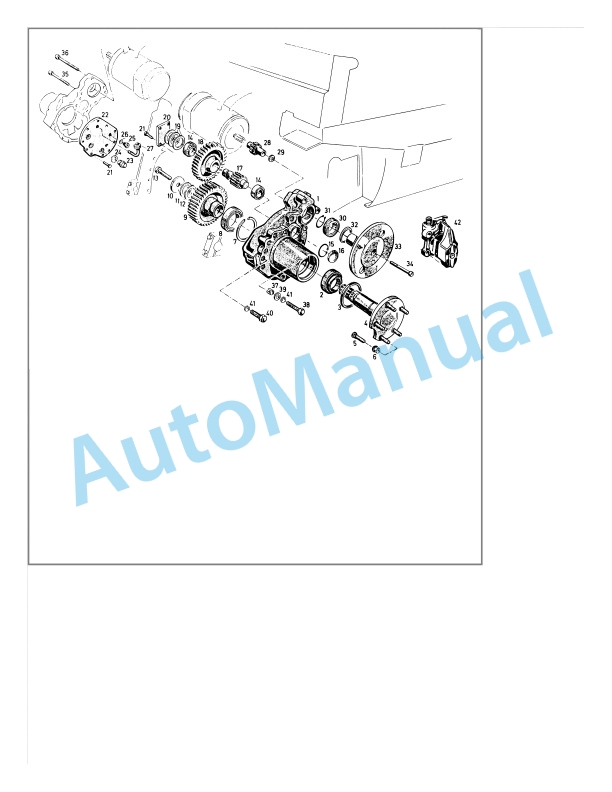 Alternative view of Linde 325-01 - E20, E25, E30 Spare Parts Manual SN 07.75 and up SN up to 04.81