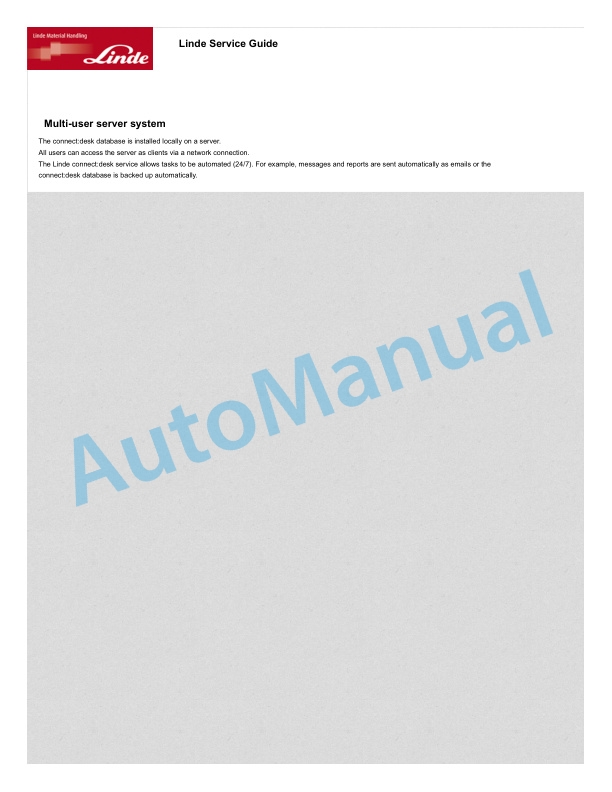 Alternative view of Linde 336-02 - E20, E25, E30 Workshop Manuals SN 07.99 and up SN up to 09.11