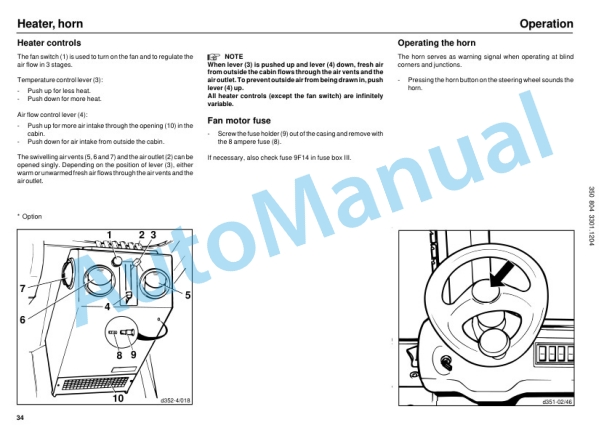 Linde 350-03 - H12D, H12T, H16D, H16T, H18D, H18T, H20D, H20T Operating Instructions SN 12.00 and up-3