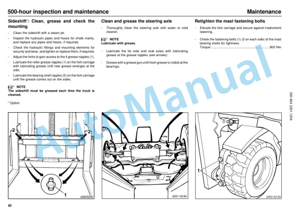Linde 350-03 - H12D, H12T, H16D, H16T, H18D, H18T, H20D, H20T Operating Instructions SN 12.00 and up-5