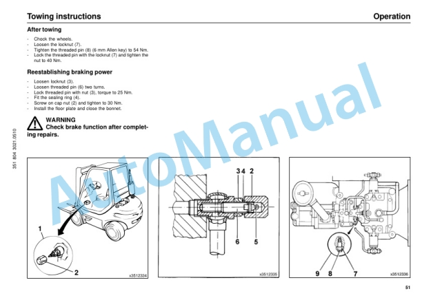 Linde 351-02 - H20D EX, H25D EX, H30D EX Operating Instructions-4