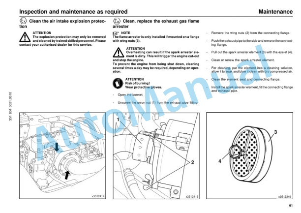 Linde 351-02 - H20D EX, H25D EX, H30D EX Operating Instructions-5