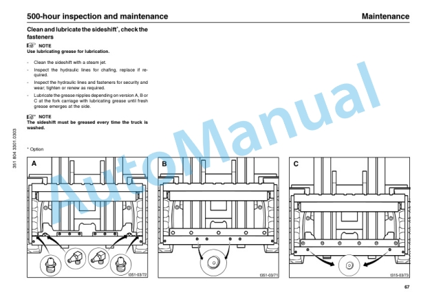 Linde 351-03 - H20D, H20T, H25D, H25T, H30D, H30T, H35D, H35T Operating Instructions SN 05.97 and up SN up to 08.03-3