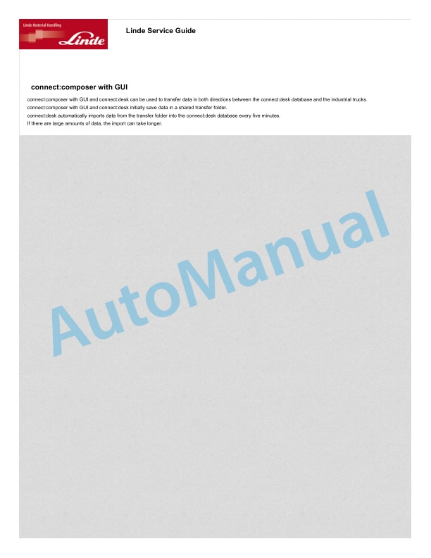 Alternative view of Linde 351-03 - H20D, H20T, H25D, H25T, H30D, H30T, H35D, H35T Workshop Manuals SN 05.97 and up SN up to 08.03