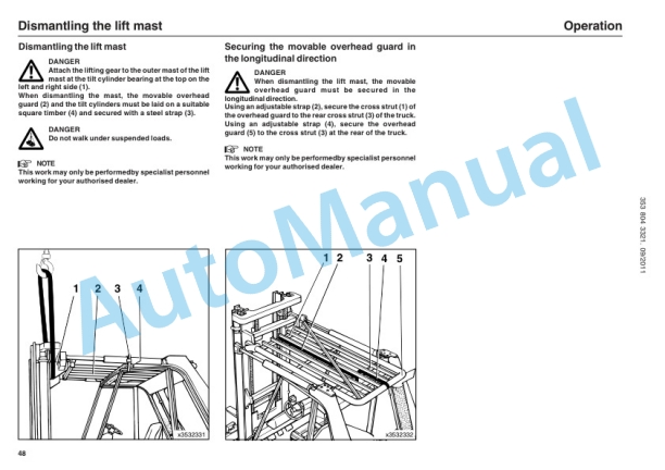 Linde 353-03 - H50D EX, H60D EX, H70D EX, H80D EX Operating Instructions-2