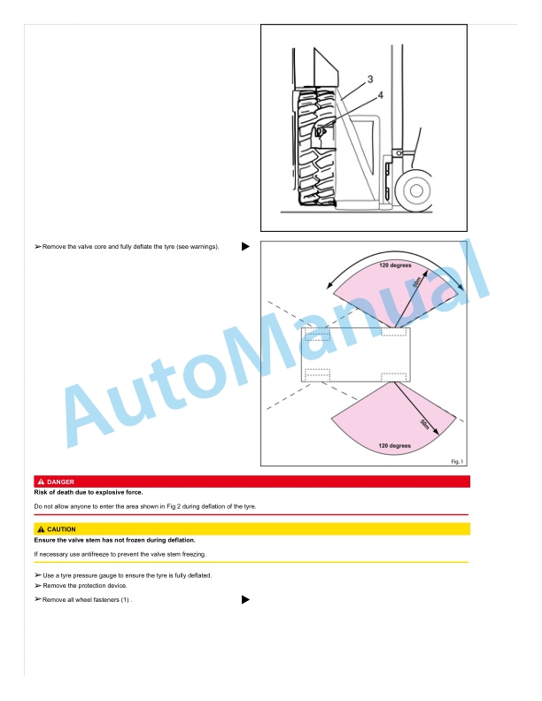 Alternative view of Linde 358-01 - HT120, HT150, HT160, HT180 Production site Xiamen Operating Instructions