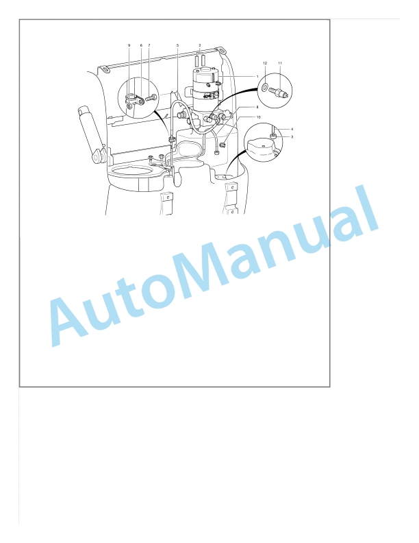 Alternative view of Linde 372-03 - L14, L14AP, L16, L16AP, L28AP Spare Parts Manual SN W4X372A00001 and up