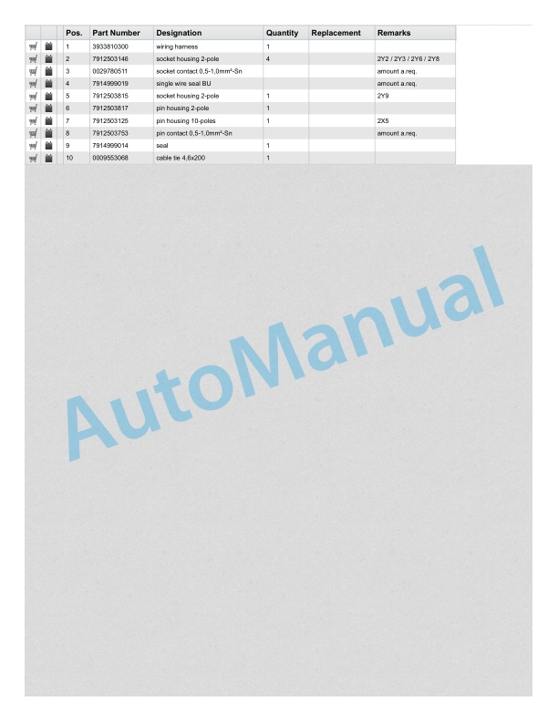 Linde 394-01 - H40D to H50V Spare Parts Manual SN 11.03 and up SN up to 12.12-4