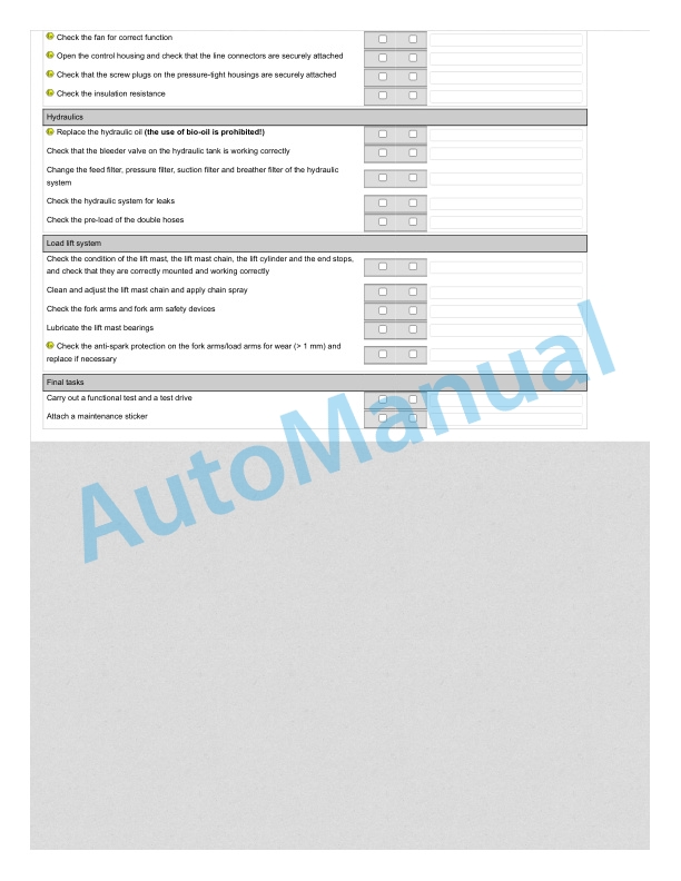 Alternative view of Linde 396-01 - H50D EX, H60D EX Operating Instructions