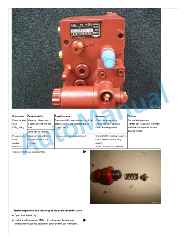 Alternative view of Linde 396-03 - H50D to H80T Production site Aschaffenburg Workshop Manuals SN 03.16 and up
