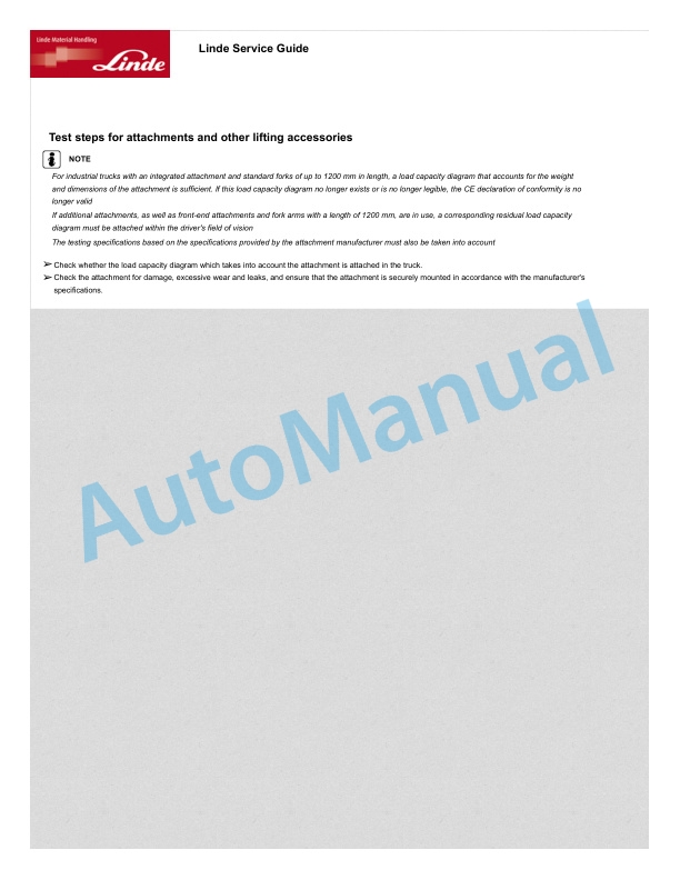 Alternative view of Linde 4525-01 - L20, L20 EX Workshop Manuals