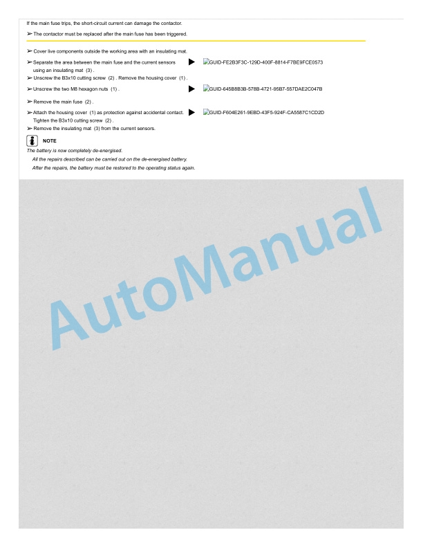 Alternative view of Linde 4587-01 - N20CB, N25C, N25CB Workshop Manuals SN F24587V00001 and up