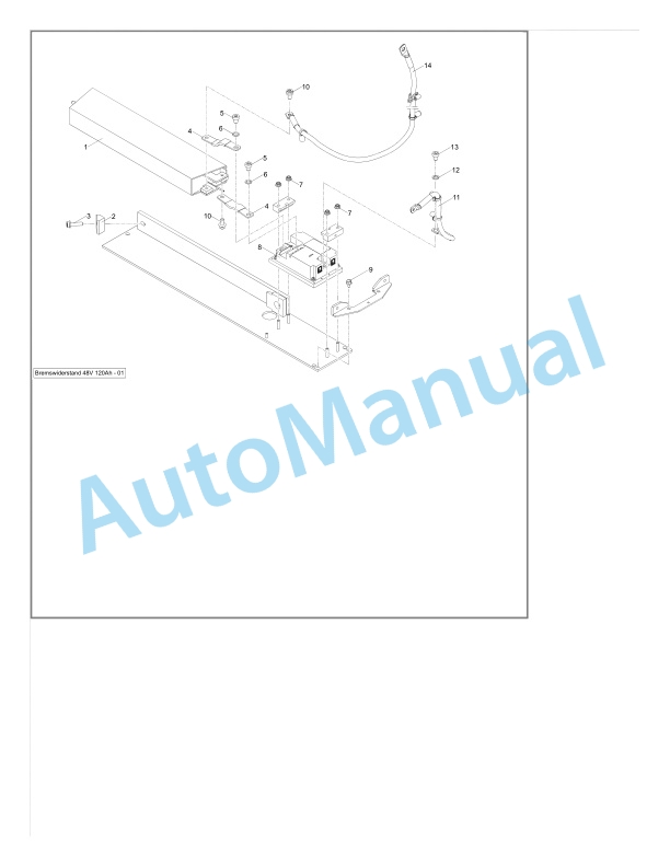 Alternative view of Linde 5224-01 - A Spare Parts Manual SN 615224Y00001 and up