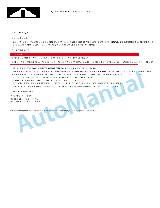Alternative view of Linde 5231-01 - K, K-matic Workshop Manuals