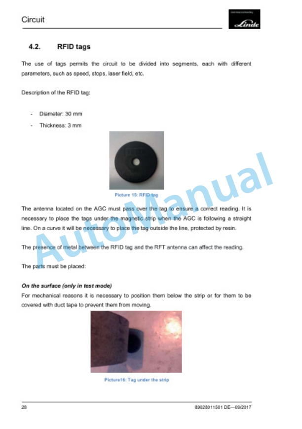 Linde 8902-01 - C-Matic Operating Instructions SN 11.17 and up-5