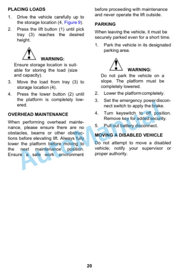 Linde 8906-01 - MV05 Operating Instructions SN AT8906V00001 and up-5