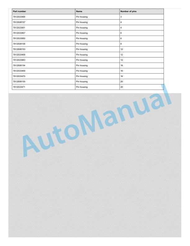 Alternative view of Linde 8910-01 - P50A, P60A Workshop Manuals SN 10.19 and up