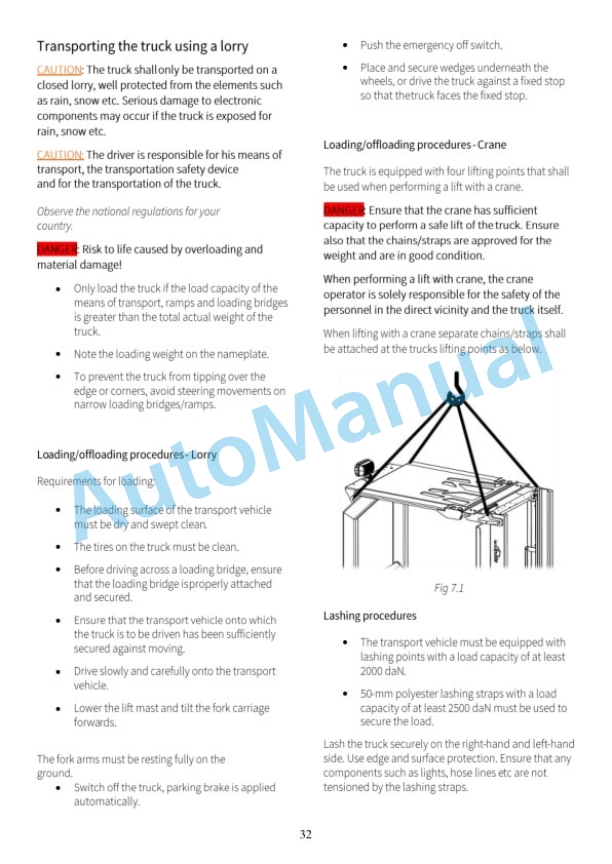 Linde 8917-01 - E10 Operating Instructions-2