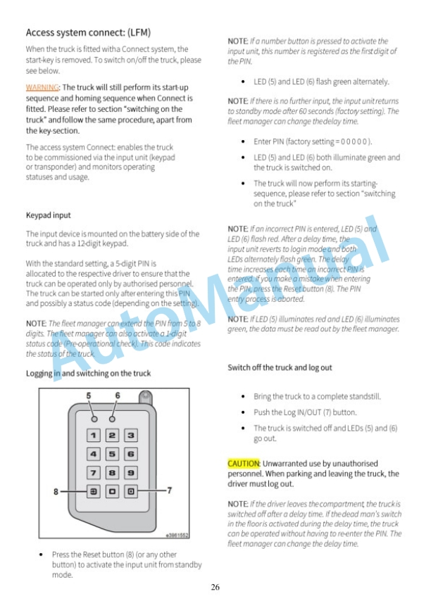 Linde 8917-01 - E10 Operating Instructions-5