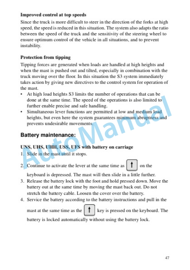 Linde 8922-01 - R25F Operating Instructions-2