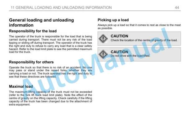Linde 8923-01 - R20F-R25F Operating Instructions-2