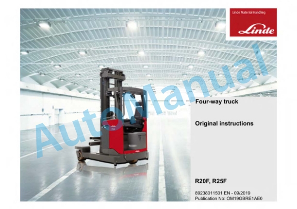Linde 8923-01 - R20F-R25F Operating Instructions-3