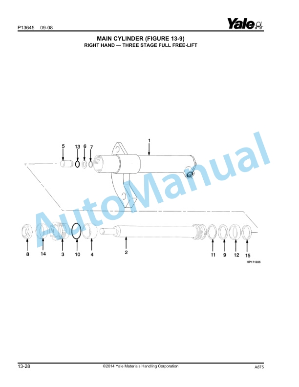 Yale A875 GP-GLP050-060ZG Parts Manual 520371740 4 Yale A875 GP-GLP050-060ZG Parts Manual 520371740 - Image 4