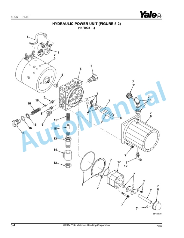 Yale A899 MPC060-080LD Parts Manual 520371701 3 Yale A899 MPC060-080LD Parts Manual 520371701 - Image 3