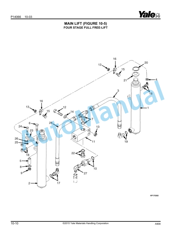 Yale A908 ERC040-65GH Parts Manual 524200112 4 Yale A908 ERC040-65GH Parts Manual 524200112 - Image 4