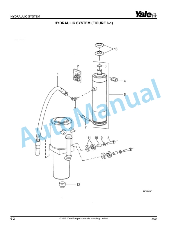 Yale A943 MO20F Parts Manual 524235889 4 Yale A943 MO20F Parts Manual 524235889 - Image 4