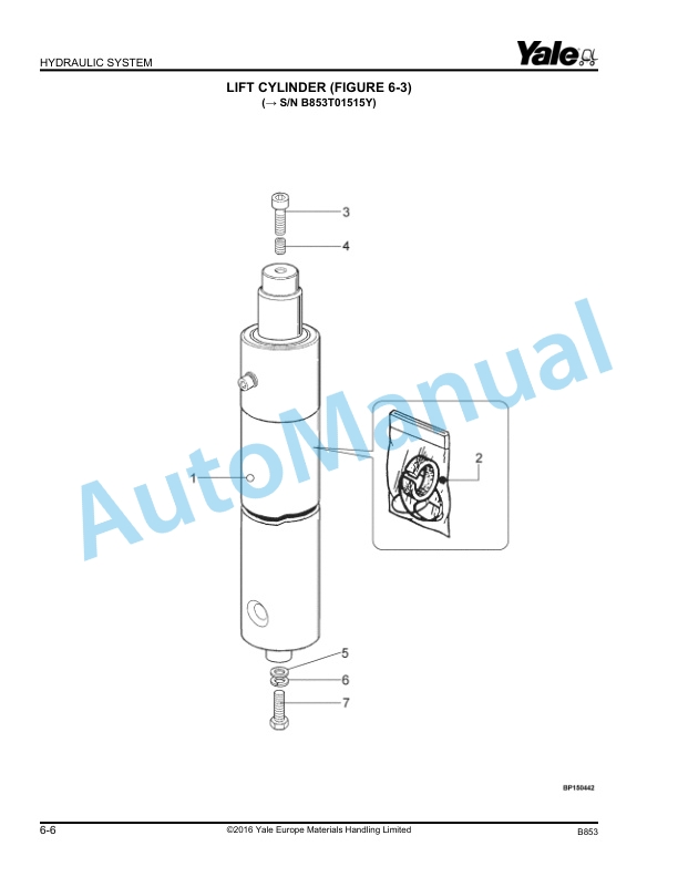 Yale B853 MP20S-MP30S Parts Manual 524156155 4 Yale B853 MP20S-MP30S Parts Manual 524156155 - Image 4