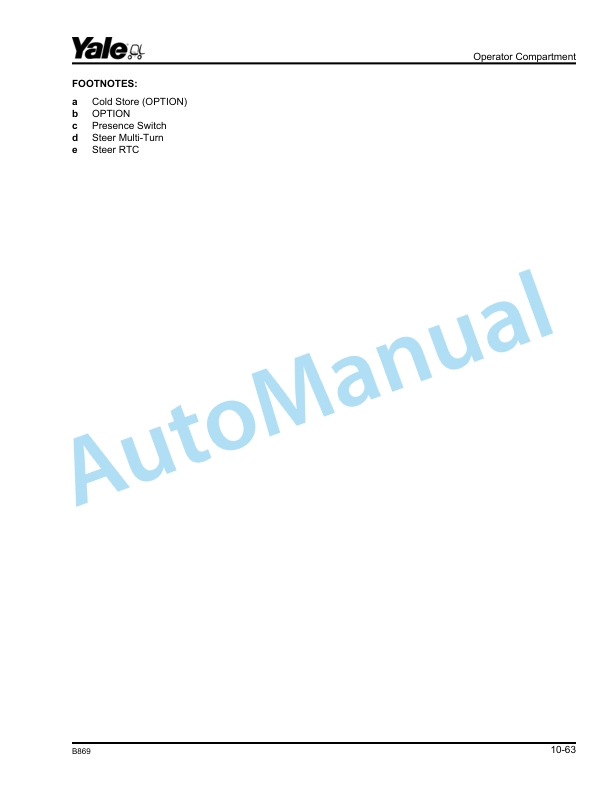 Yale B869 MTC13 80V-MTC15SWB-MTC15MWB-MTC15LWB NTA035SB Parts Manual 524238081 3 Yale B869 MTC13 80V-MTC15SWB-MTC15MWB-MTC15LWB NTA035SB Parts Manual 524238081 - Image 3