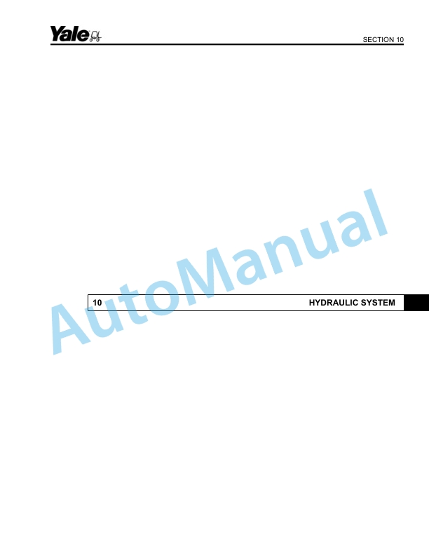 Yale B974 GLP050LX, GDP50LX Parts Manual 550109177 4 Yale B974 GLP050LX, GDP50LX Parts Manual 550109177 - Image 4