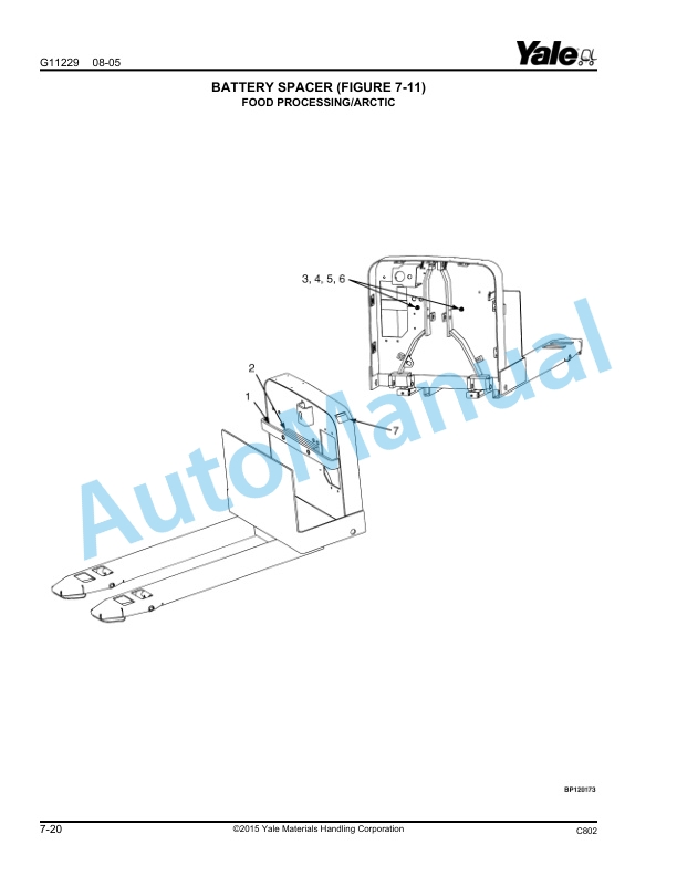Yale C802 MPW050E Parts Manual 524254442 5 Yale C802 MPW050E Parts Manual 524254442 - Image 5