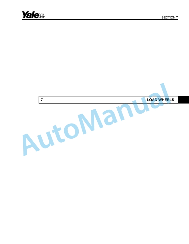 Yale C854 MP20T, MP25T Parts Manual 550128446 4 Yale C854 MP20T, MP25T Parts Manual 550128446 - Image 4