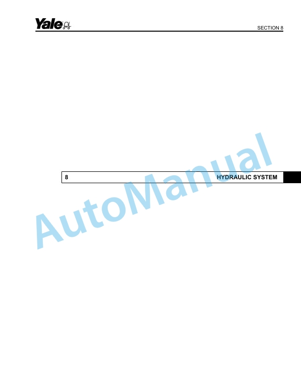 Yale C854 MP20T, MP25T Parts Manual 550128446 5 Yale C854 MP20T, MP25T Parts Manual 550128446 - Image 5