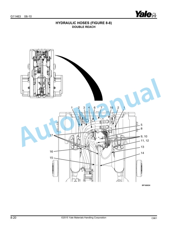 Yale C861 NR045EA, NDR035EA Parts Manual 524233347 4 Yale C861 NR045EA, NDR035EA Parts Manual 524233347 - Image 4
