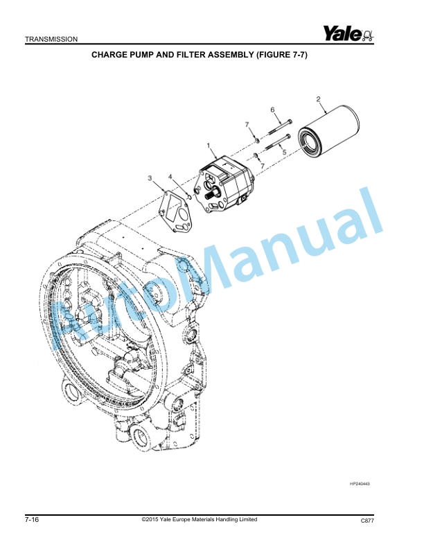 Yale C877 GDP130-140-160EB Parts Manual 524206424 3 Yale C877 GDP130-140-160EB Parts Manual 524206424 - Image 3