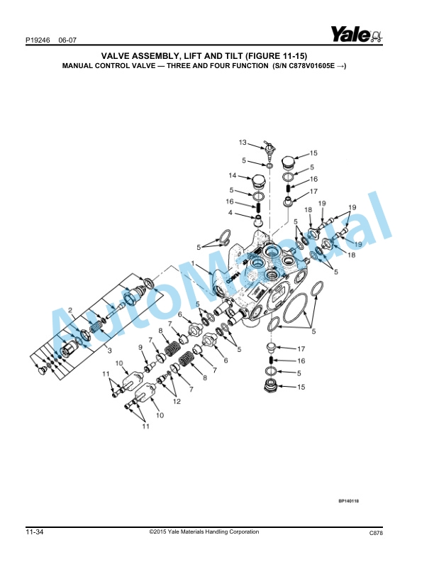 Yale C878 GDP135-155VX, GLP135-155VX, GP135-155VX Parts Manual 524288863 4 Yale C878 GDP135-155VX, GLP135-155VX, GP135-155VX Parts Manual 524288863 - Image 4