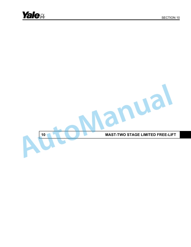 Yale C878 GLP60-70VX, GDP60-70VX Parts Manual 524288866 5 Yale C878 GLP60-70VX, GDP60-70VX Parts Manual 524288866 - Image 5