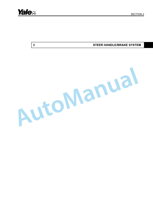 Alternative view of Yale C896 MPE060-F Parts Manual 550091287