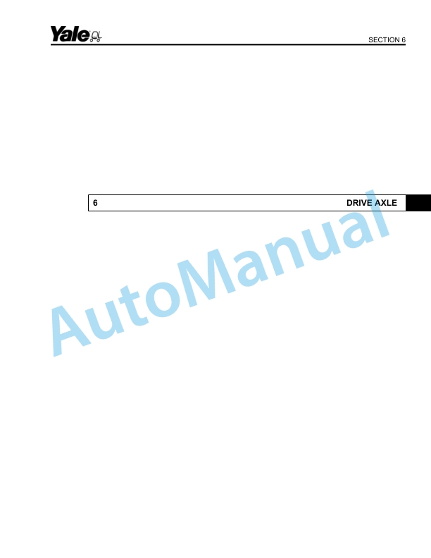 Alternative view of Yale D809 GLC030-035VX, GLC040SVX Parts Manual 550108484