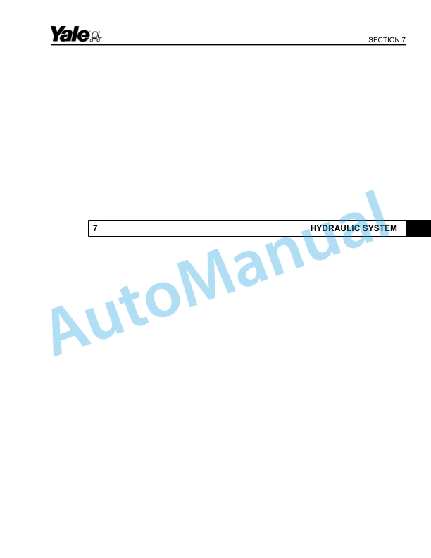 Yale D843 MP20X FBW, MP20X FBW FIXED Parts Manual 550020030 5 Yale D843 MP20X FBW, MP20X FBW FIXED Parts Manual 550020030 - Image 5