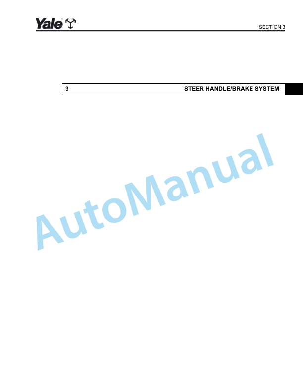 Alternative view of Yale E896 MPE060-G Parts Manual 550184721