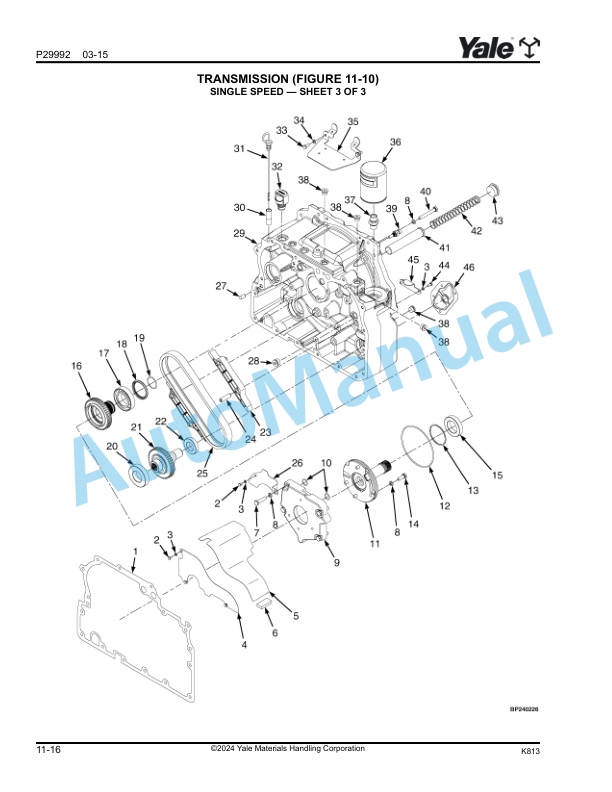 Yale K813 GP-GLP-GDP80-120VX Parts Manual 550118539 3 Yale K813 GP-GLP-GDP80-120VX Parts Manual 550118539 - Image 3