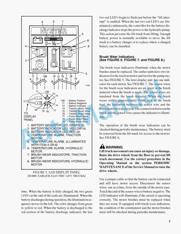 Alternative view of Hyster A203 Parts Manual