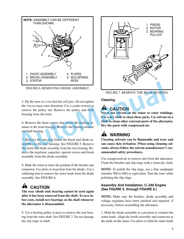 Hyster Alternator With Regulator Maintenance And Repair 3 Hyster Alternator With Regulator Maintenance And Repair - Image 3