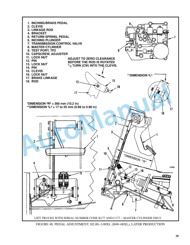 Alternative view of Hyster B010 (S1.25-1.75XL) Parts Manual