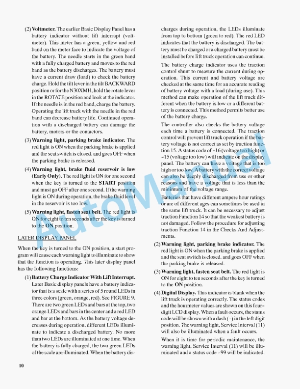 Hyster B010 (S25-35XL) Parts Manual 3 Hyster B010 (S25-35XL) Parts Manual - Image 3